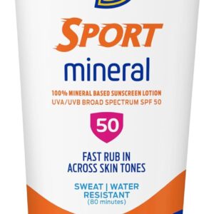 Banana Boat Sport Mineral Sunscreen SPF 50 Lotion, 5 Fl Oz